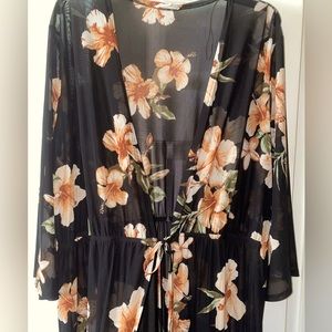 Floral Dressy Cardigan